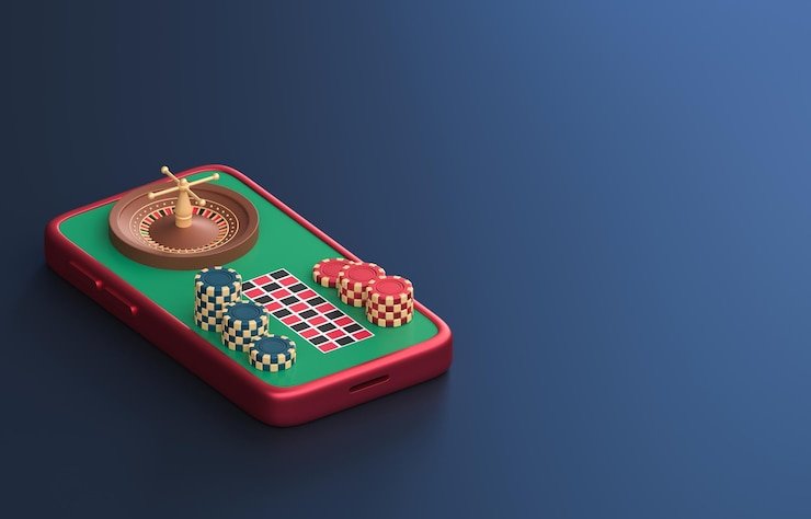 Mobile phone displaying live dealer table on desa4d login with baccarat game