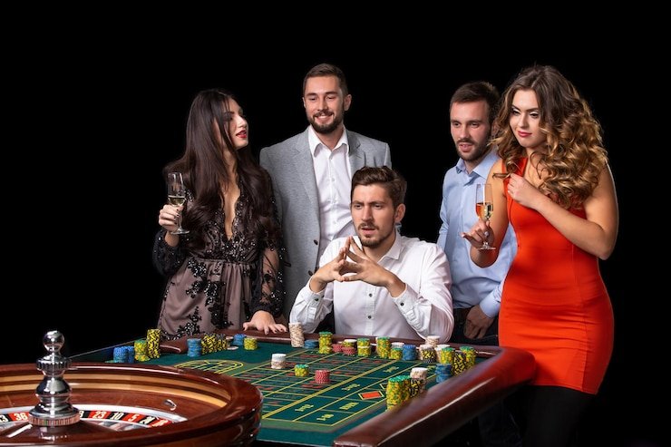Live dealer dealing Three Card Poker at desa4d login studio